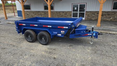 New Dura-Haul DTBP5 Dump Trailer / 60"x10' / 10.4k GVWR