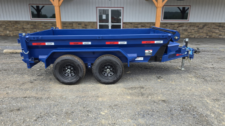 New Dura-Haul DTBP5 Dump Trailer / 60"x10' / 10.4k GVWR