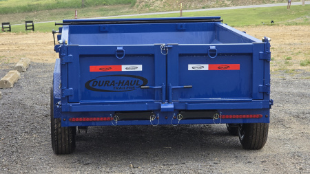 New Dura-Haul DTBP5 Dump Trailer / 60"x10' / 10.4k GVWR