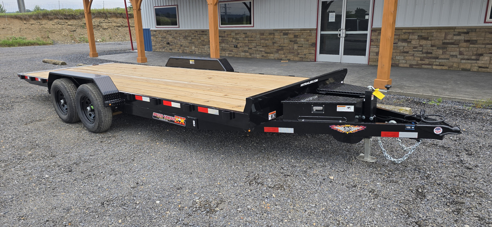 New H&H Electric Tilt Speed Loader / 9.9K GVWR / 82"x22'