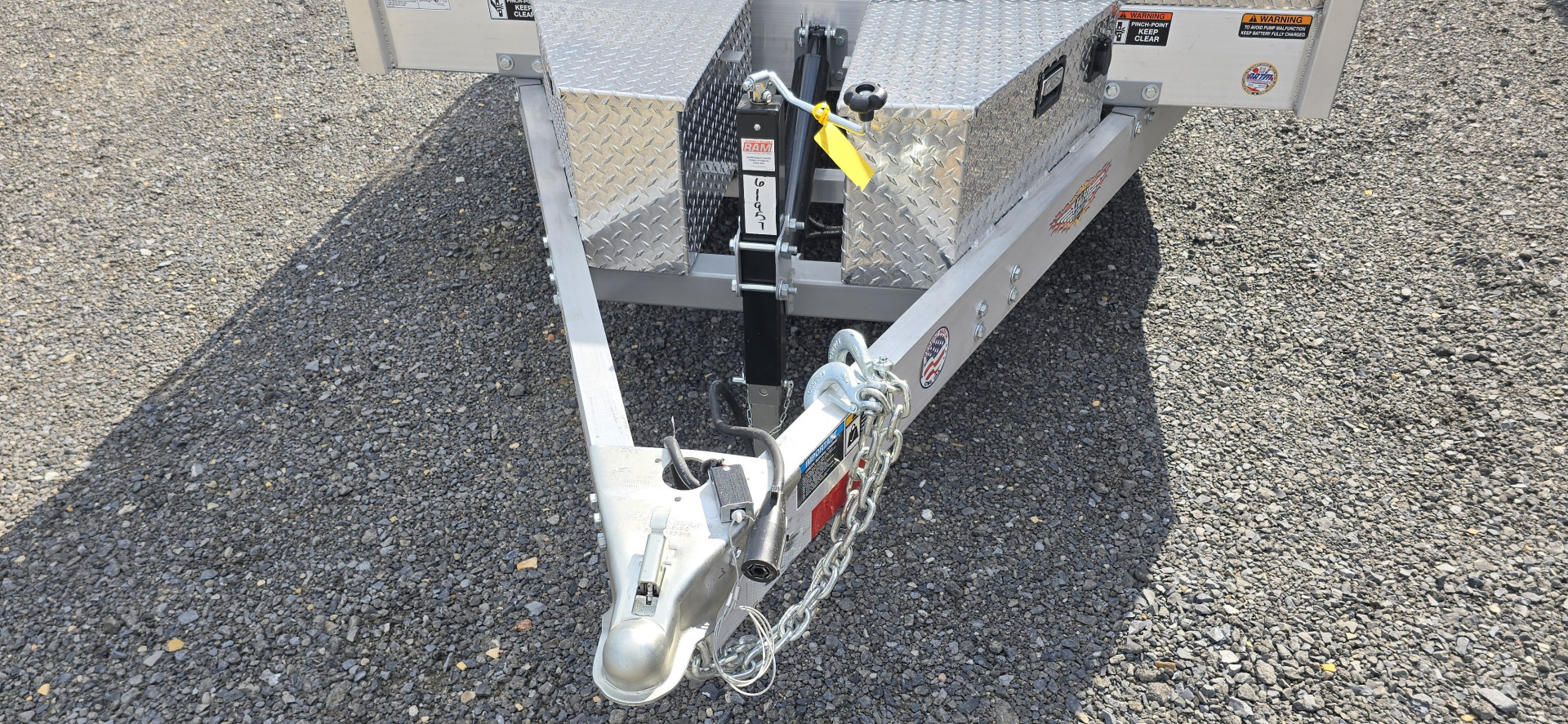 New H&H Aluminum Electric Tilt Speed Loader / 9.9K GVWR / 82"x20"