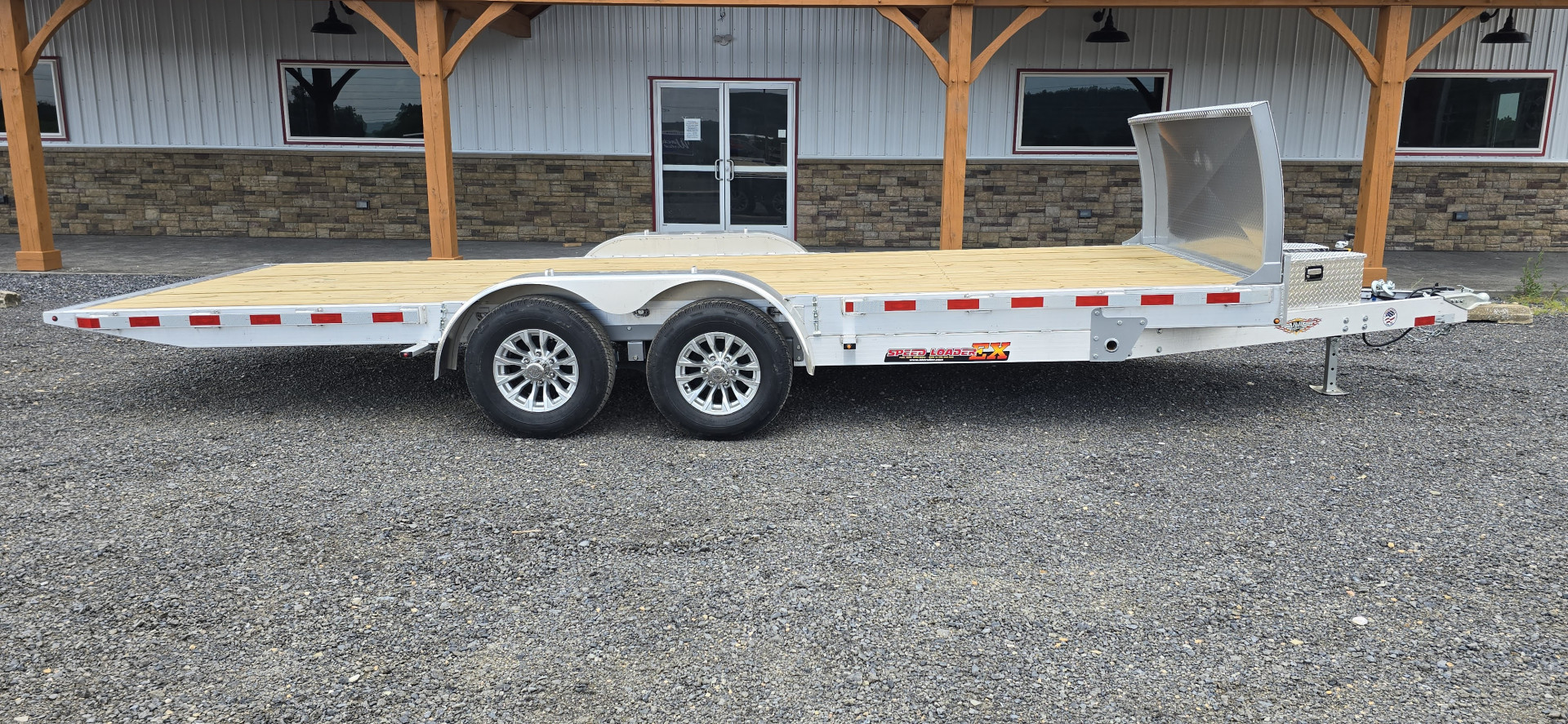 New H&H Aluminum Electric Tilt Speed Loader / 9.9K GVWR / 82"x20"