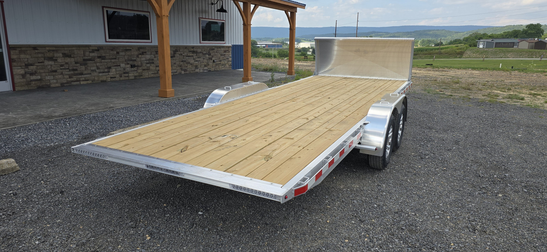 New H&H Aluminum Electric Tilt Speed Loader / 9.9K GVWR / 82"x20"