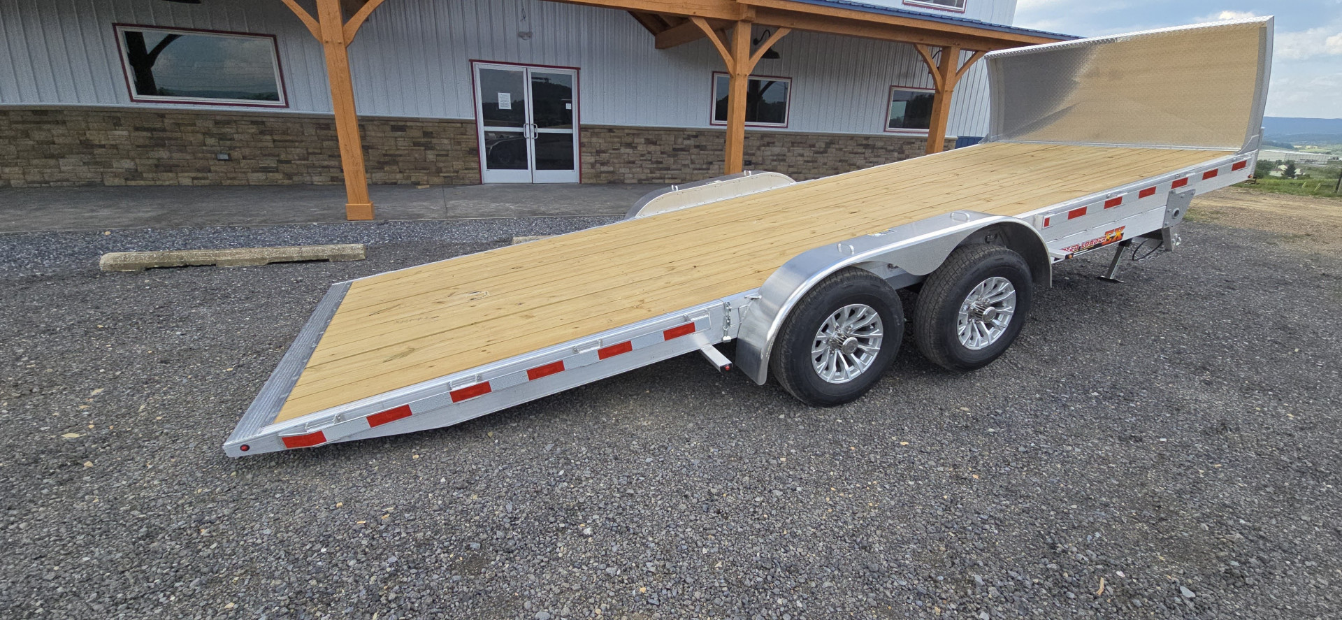 New H&H Aluminum Electric Tilt Speed Loader / 9.9K GVWR / 82"x20"