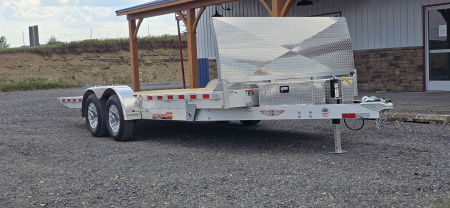 New H&H Aluminum Electric Tilt Speed Loader / 9.9K GVWR / 82"x20"