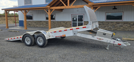 New H&H Aluminum Electric Tilt Speed Loader / 9.9K GVWR / 82"x20"