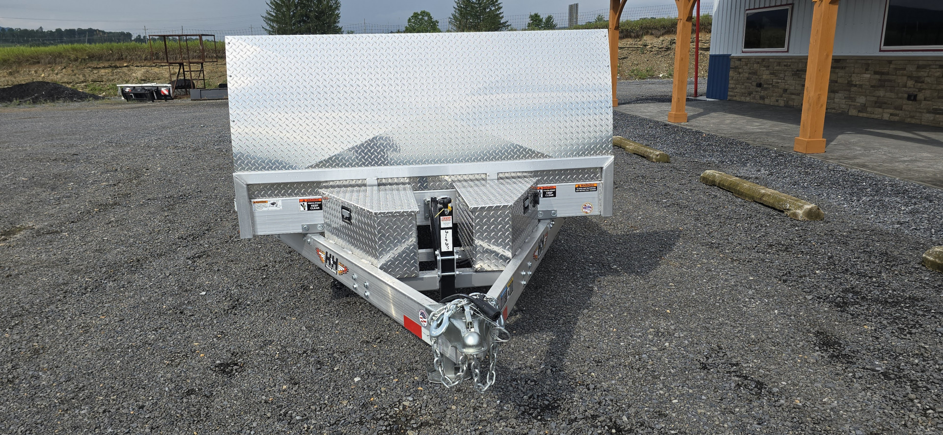 New H&H Aluminum Electric Tilt Speed Loader / 9.9K GVWR / 82"x22"