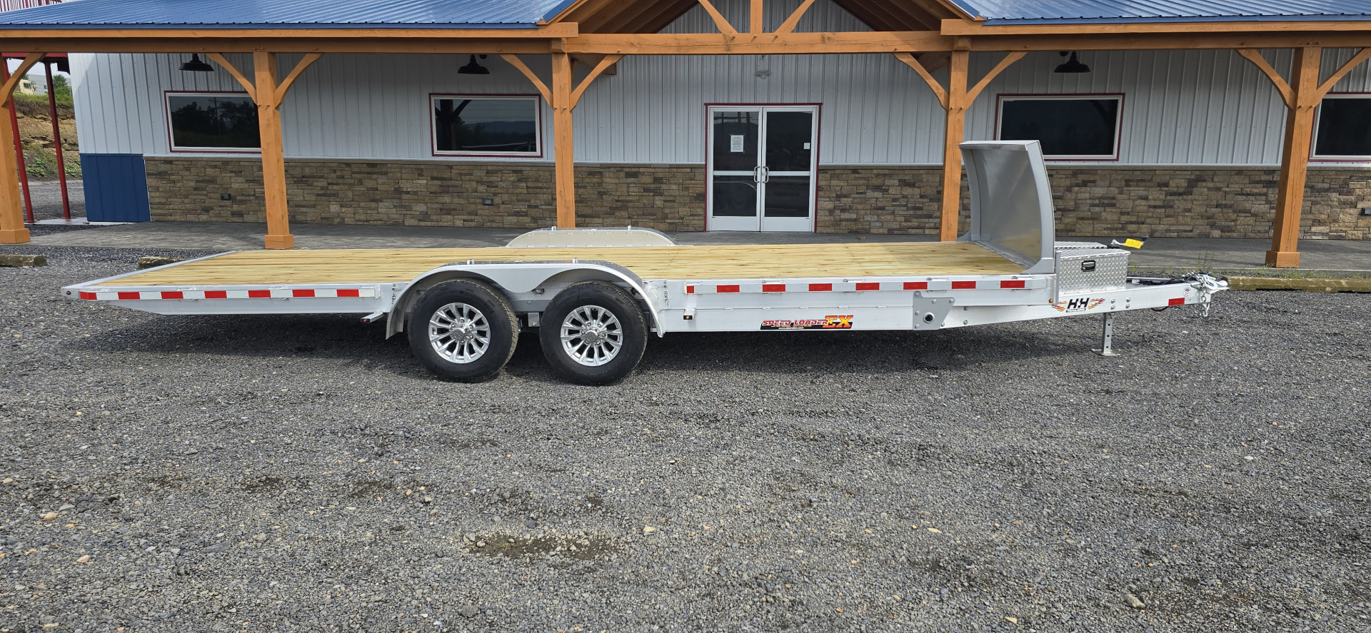 New H&H Aluminum Electric Tilt Speed Loader / 9.9K GVWR / 82"x22"
