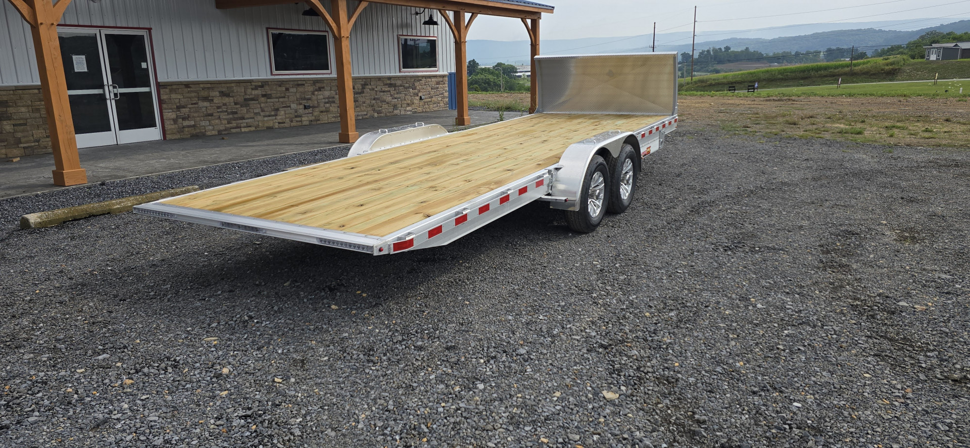 New H&H Aluminum Electric Tilt Speed Loader / 9.9K GVWR / 82"x22"
