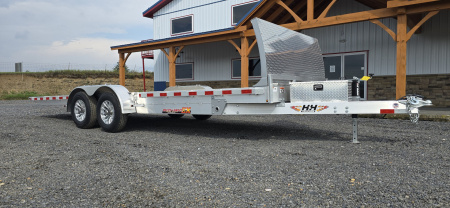New H&H Aluminum Electric Tilt Speed Loader / 9.9K GVWR / 82"x22"
