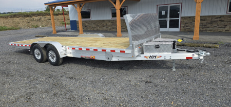 New H&H Aluminum Electric Tilt Speed Loader / 9.9K GVWR / 82"x22"