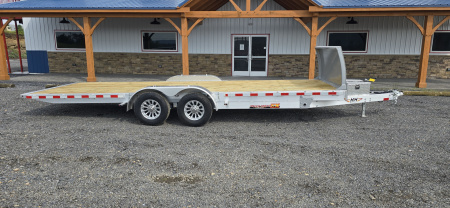 New H&H Aluminum Electric Tilt Speed Loader / 9.9K GVWR / 82 x22 