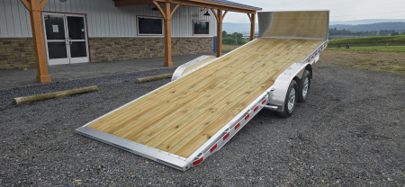 New H&H Aluminum Electric Tilt Speed Loader / 9.9K GVWR / 82"x22"
