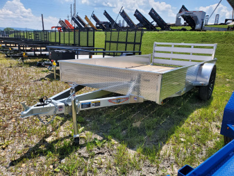 New H&H Trailers Aluminum Utility Trailer / 2990 GVWR / 76 x12'