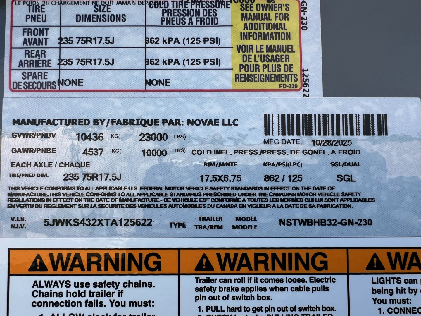 New 2026 Midsota 32' Gooseneck Hydraulic Tail Equipment Trailer