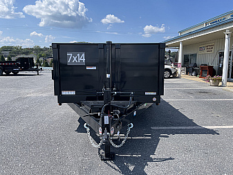 New 2026 Sure-Trac 7x14 Telescopic Dump Trailer