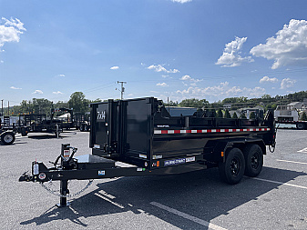 New 2026 Sure-Trac 7x14 Telescopic Dump Trailer