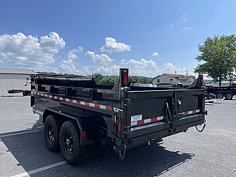 New 2026 Sure-Trac 7x14 Telescopic Dump Trailer