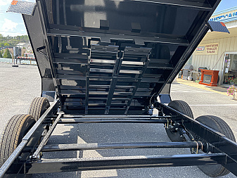 New 2026 Sure-Trac 7x14 Telescopic Dump Trailer