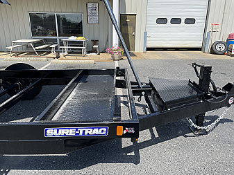 New 2026 Sure-Trac 7x14 Telescopic Dump Trailer