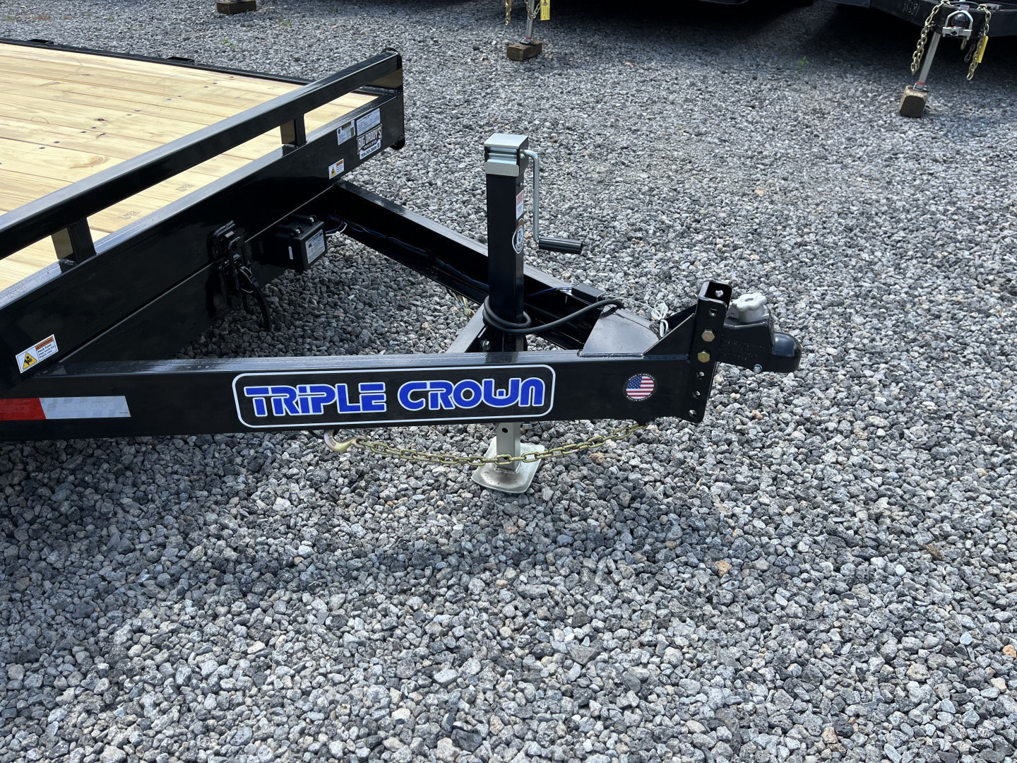New 2025 Triple Crown 7X20 Gravity Tilt Deck Equipment Trailer, 10K GVWR
