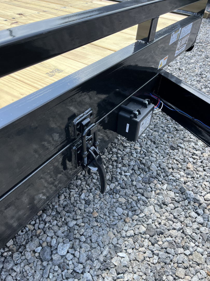 New 2025 Triple Crown 7X20 Gravity Tilt Deck Equipment Trailer, 10K GVWR