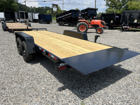 New 2025 Triple Crown 7X20 Gravity Tilt Deck Equipment Trailer, 10K GVWR