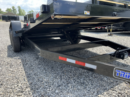 New 2025 Triple Crown 7X20 Gravity Tilt Deck Equipment Trailer, 10K GVWR