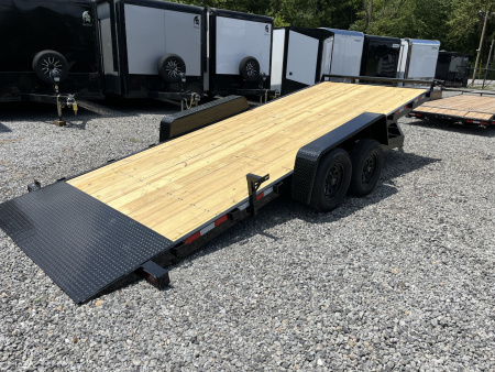New 2025 Triple Crown 7X20 Gravity Tilt Deck Equipment Trailer, 10K GVWR