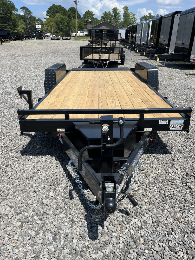 New 2025 Triple Crown 7X18 Power Tilt Equipment Trailer, 14K GVWR