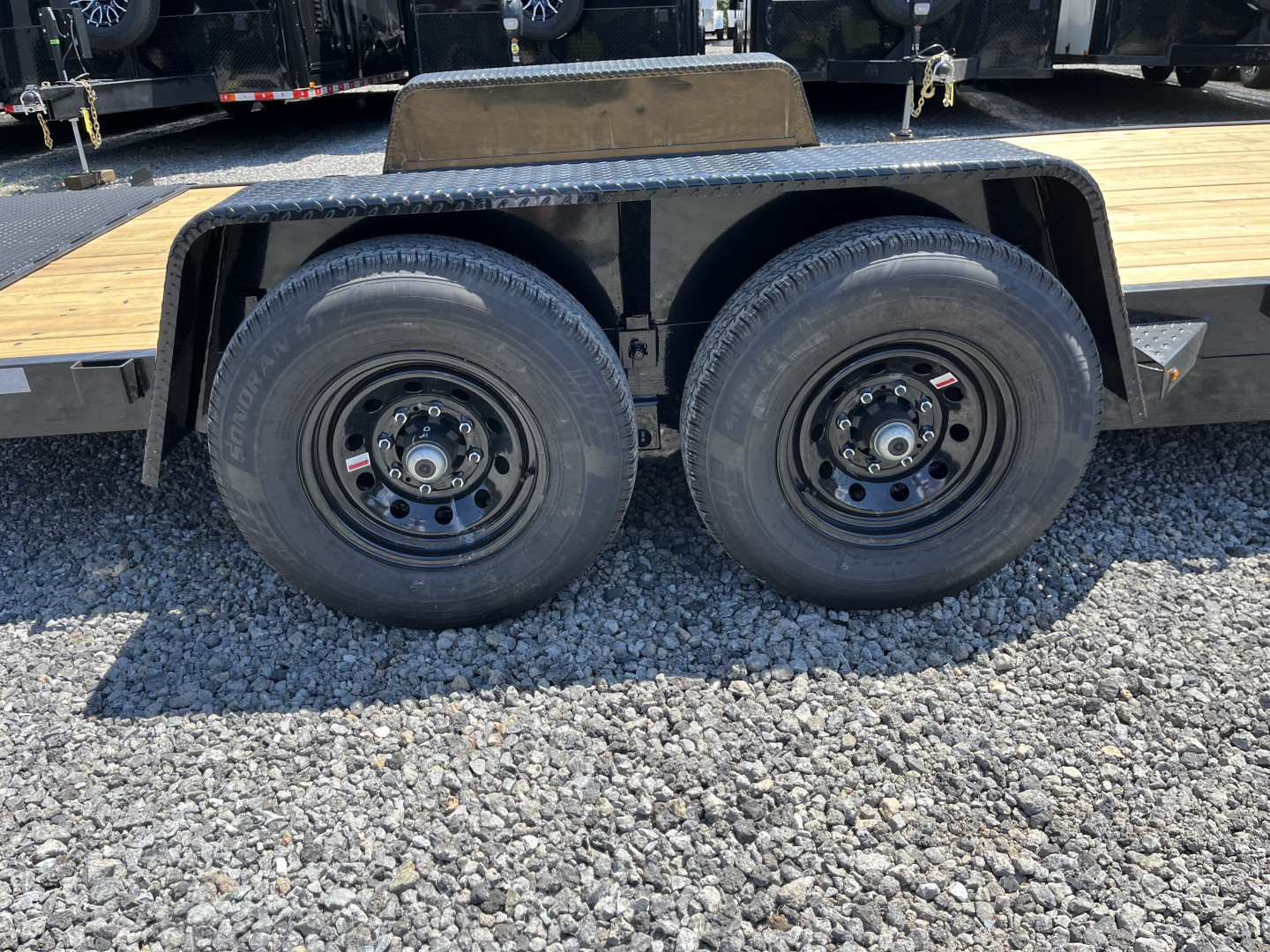 New 2025 Triple Crown 7X18 Power Tilt Equipment Trailer, 14K GVWR