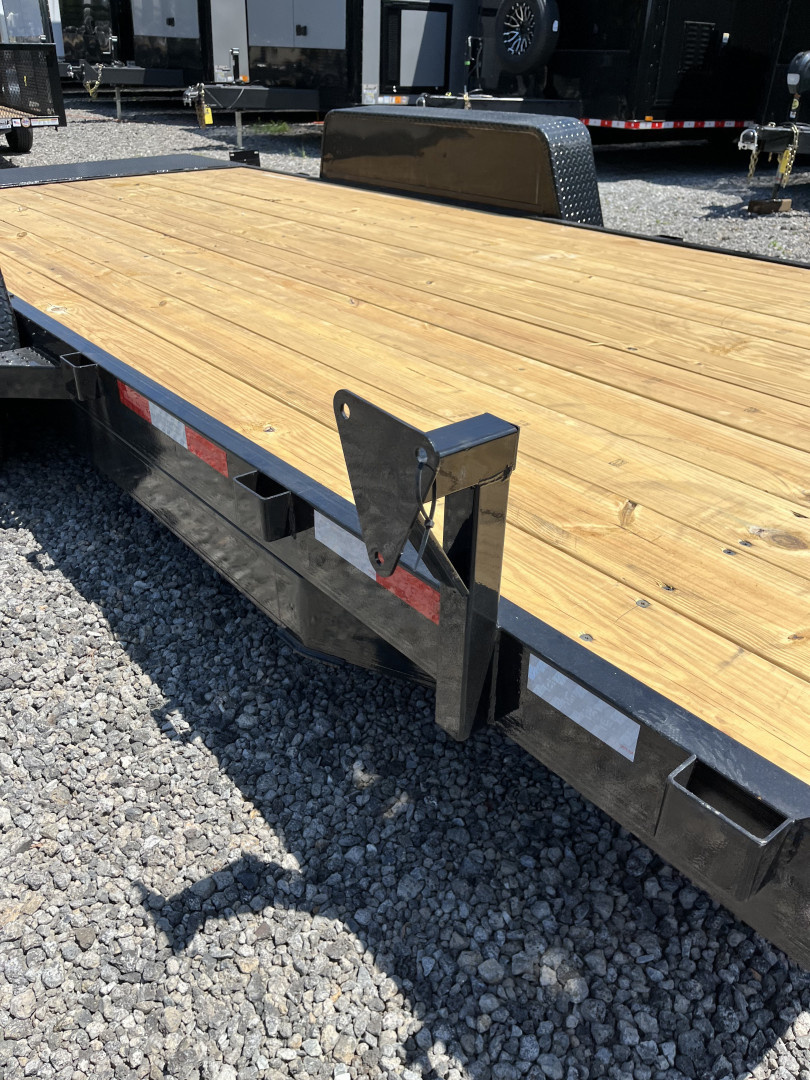 New 2025 Triple Crown 7X18 Power Tilt Equipment Trailer, 14K GVWR