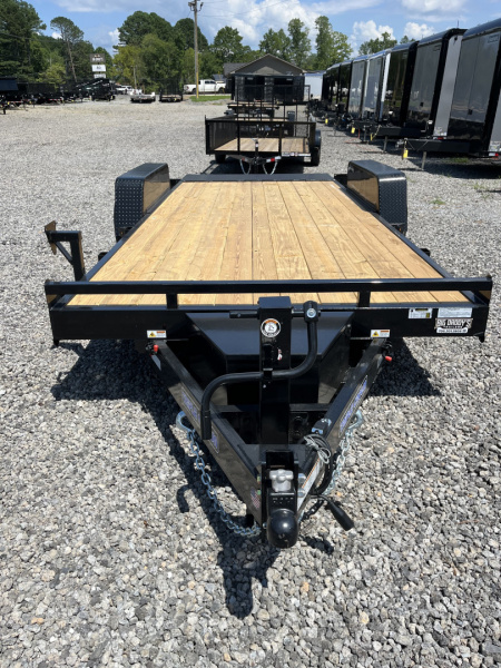 New 2025 Triple Crown 7X18 Power Tilt Equipment Trailer, 14K GVWR