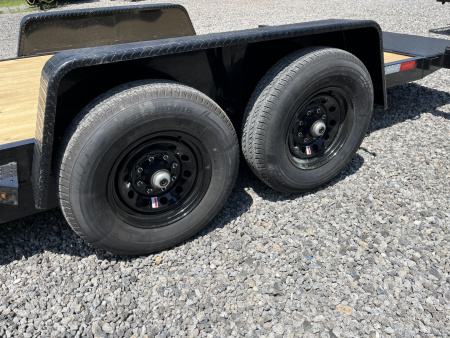 New 2025 Triple Crown 7X18 Power Tilt Equipment Trailer, 14K GVWR