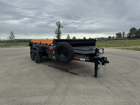 New 2026 Horizon Trailers EZ7 83''X14' DUMP BOX W/2'HIGH SIDES 14000 GVWR Dump Trailer