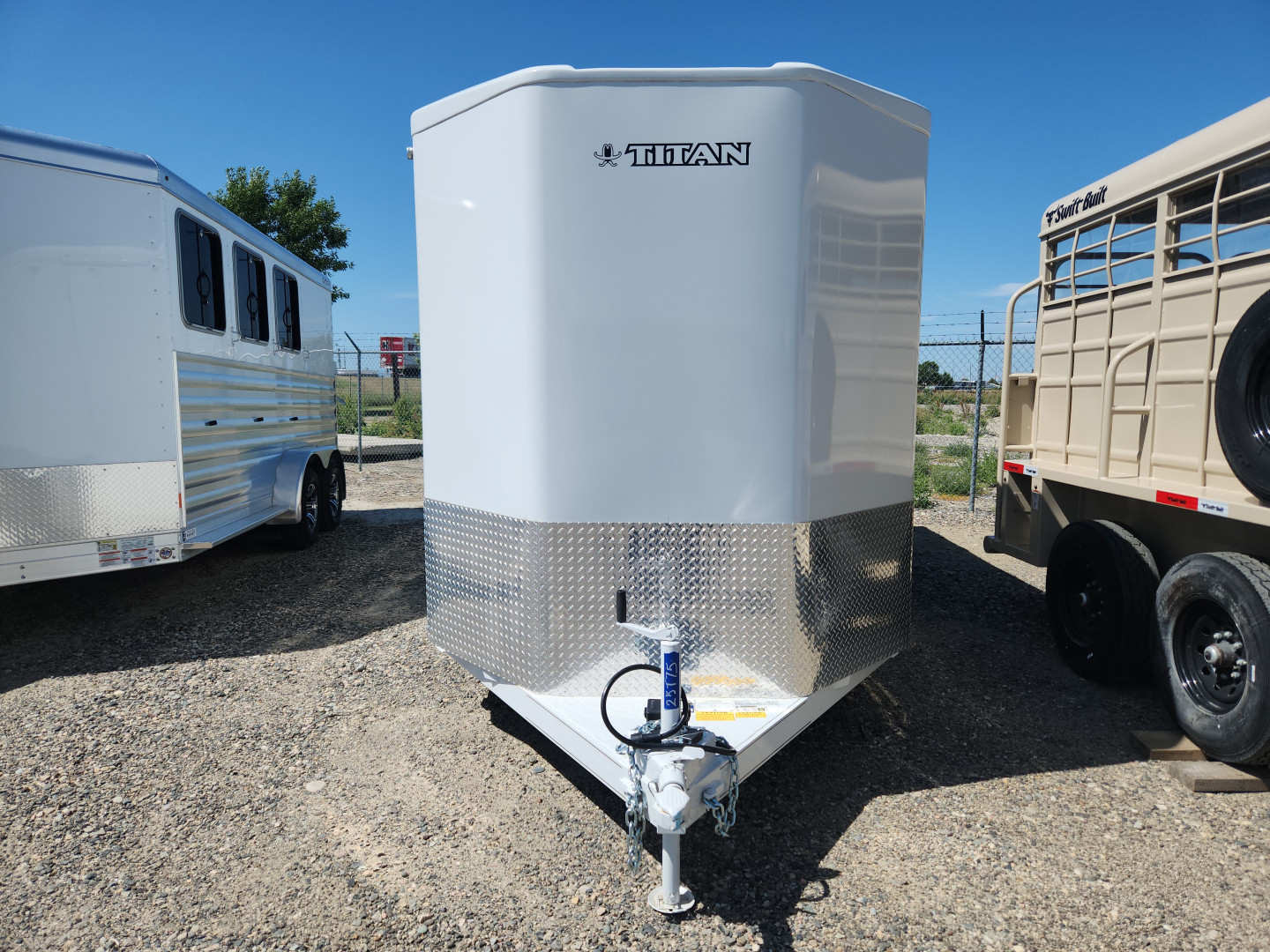 New 2025 Titan Trailer PRIMO Stock / Stock Combo Trailer
