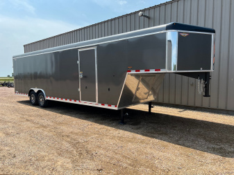 New 2026 H&H Trailers 26 Gooseneck Cargo / Enclosed Trailer