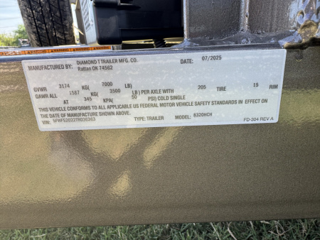 New 2026 Diamond T 8320HCH Car Hauler