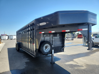 New 2025 Titan Trailer 6'8X24' Stock Trailer