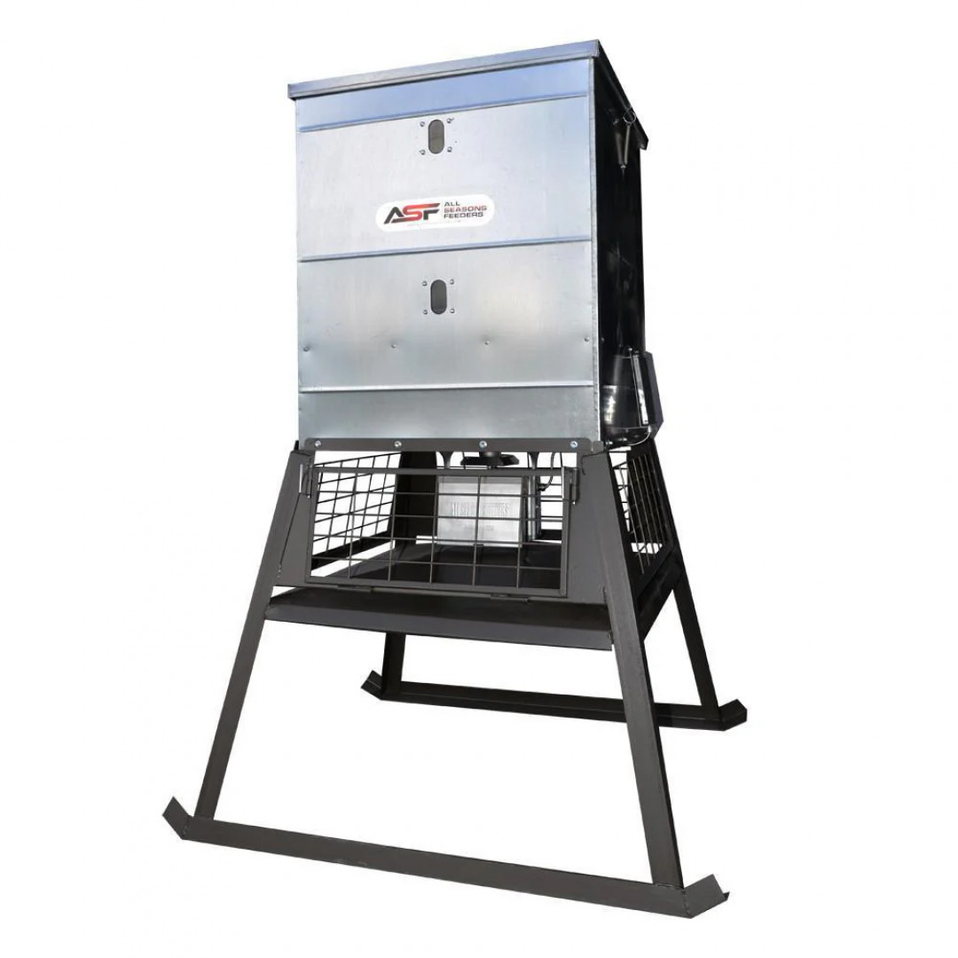 New 2025 All Seasons Feeders 600-lb. Stand & Fill Broadcast Feeder