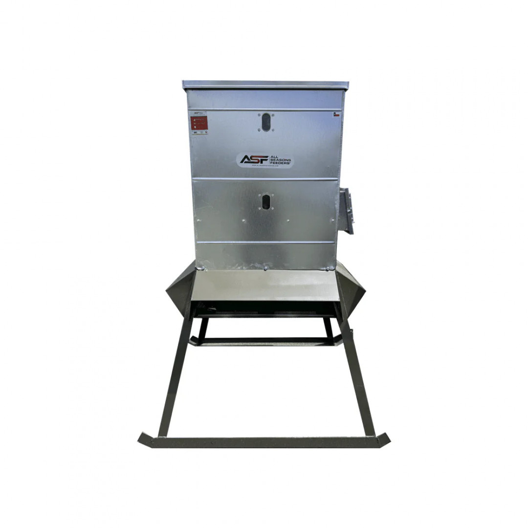 New 2025 All Seasons Feeders 600lb Electric Protein Stand & Fill Feeder