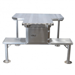 New 2025 All Seasons Aluminum Shooting Bench Other Equipment- Accessories