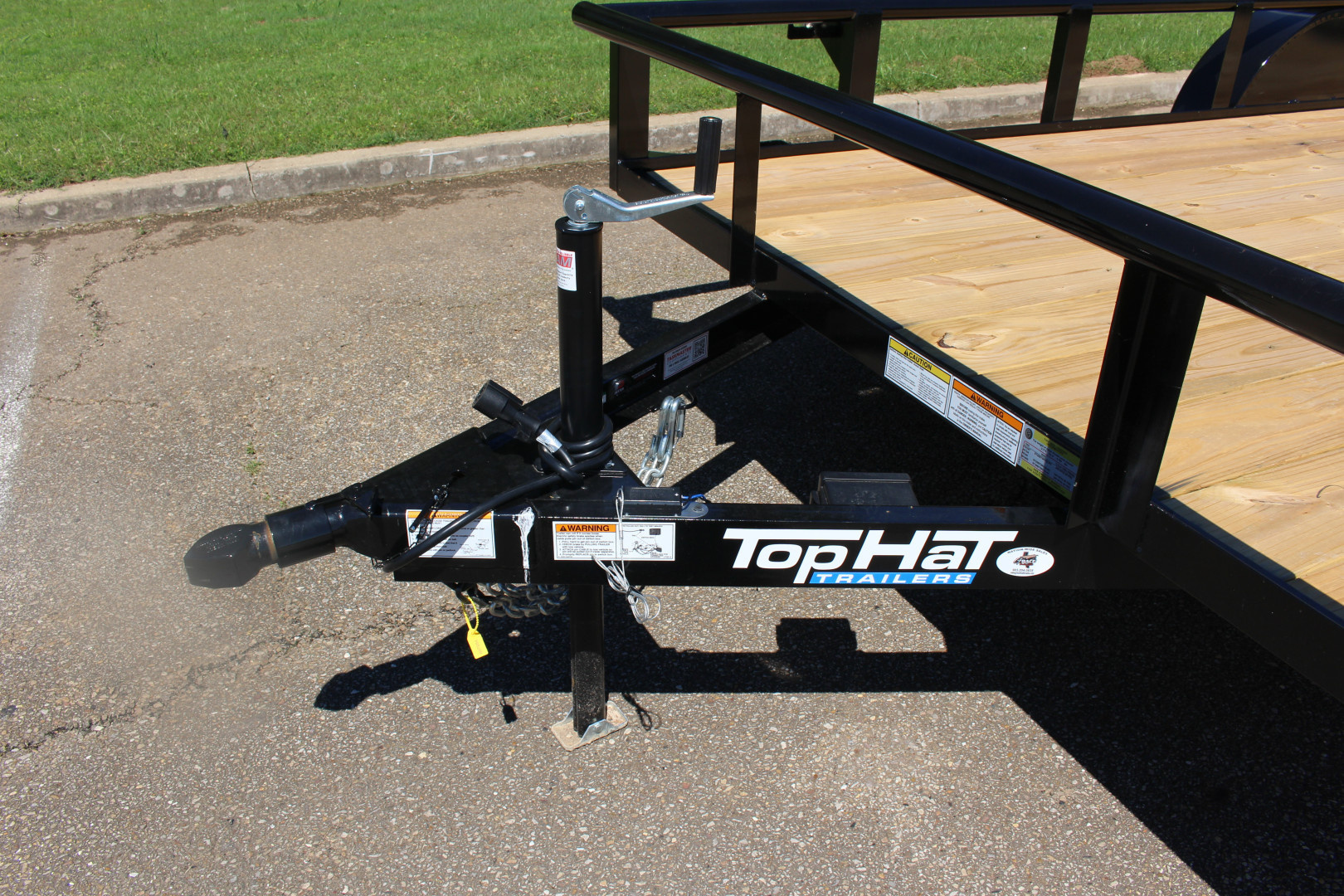 New 2025 Top Hat 83X16 MEDIUM PIPE TOP REAR GATE