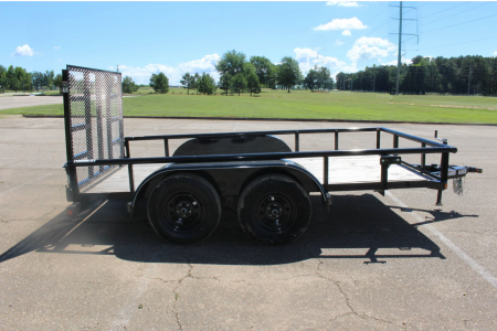 New 2025 Top Hat 83X16 MEDIUM PIPE TOP REAR GATE