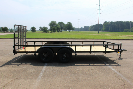 New 2025 Top Hat 77X14 TANDEM LITE DUTY UTILITY LDX W/GATE