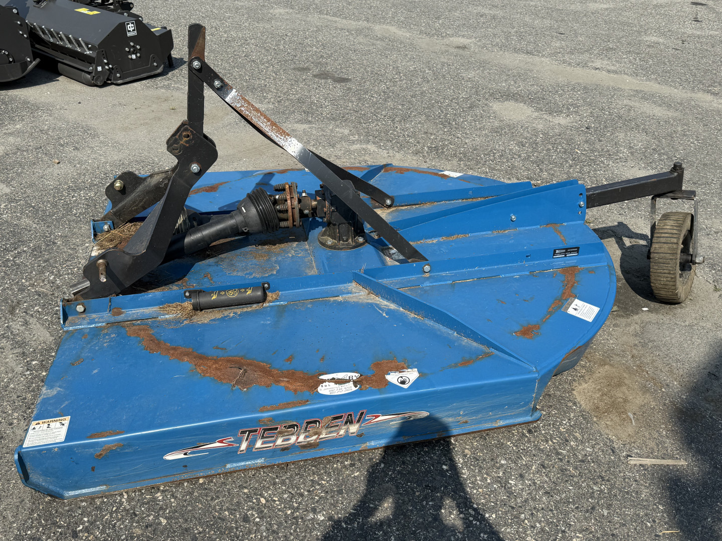 Used 2020 Tebben 6' brush hog