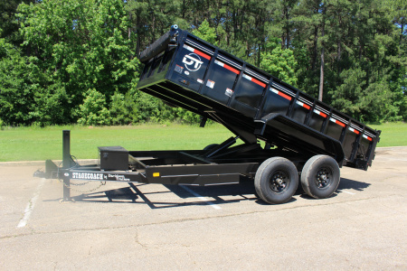 New 2025 Davidson 7X14 HYDRAULIC DUMP TRAILER 24  SIDES HYD FRONT JACK
