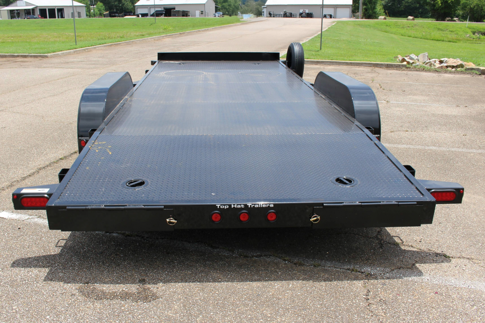 New 2025 Top Hat 20x83 ALL STEEL DECK CAR HAULER