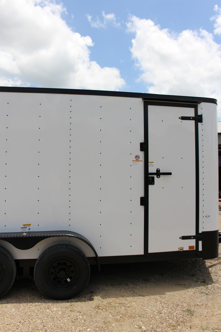 New 2025 Cargo Craft 7x16 Enclosed Elite V-Nose Trailer
