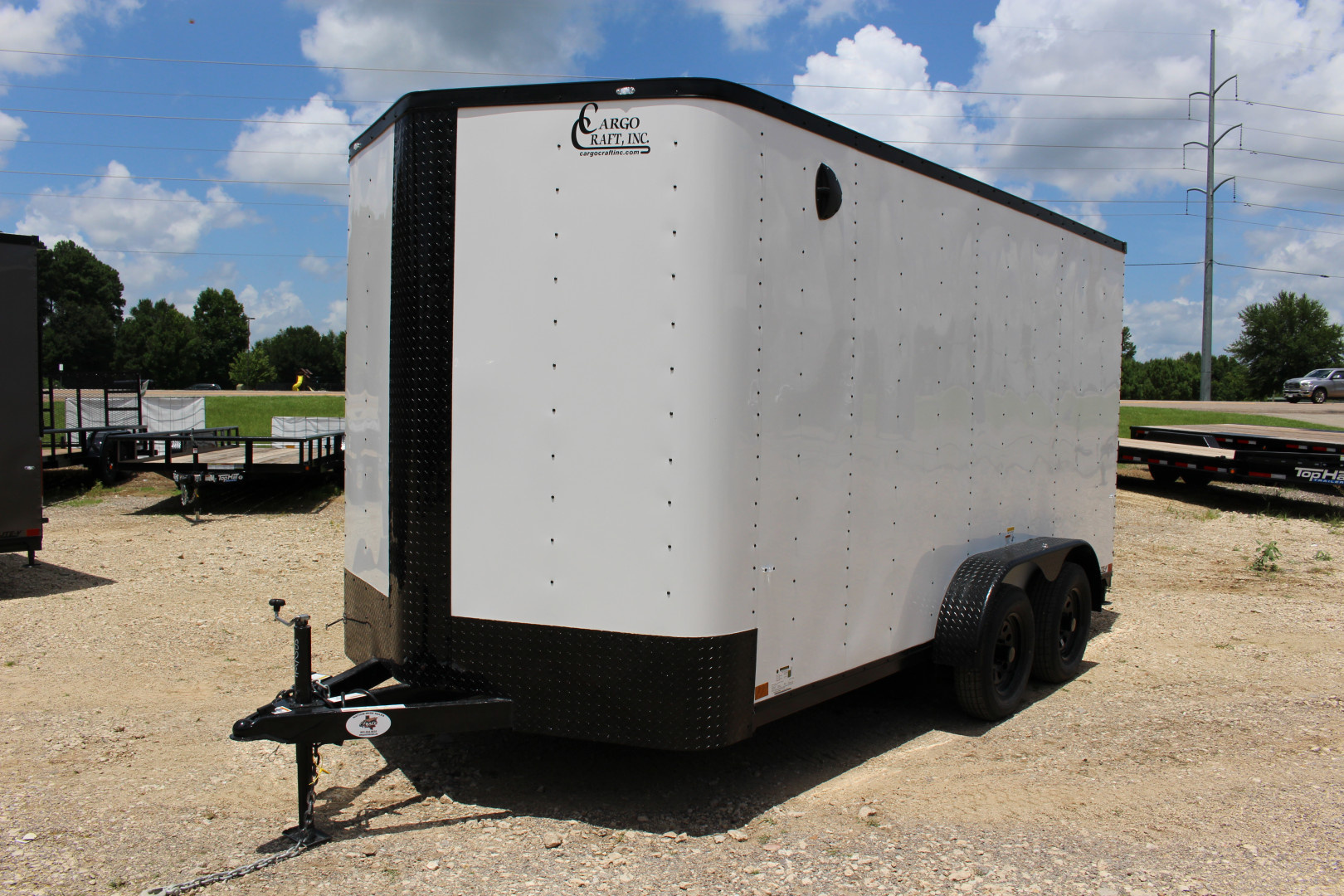 New 2025 Cargo Craft 7x16 Enclosed Elite V-Nose Trailer
